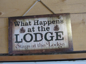 Lodge-Sign